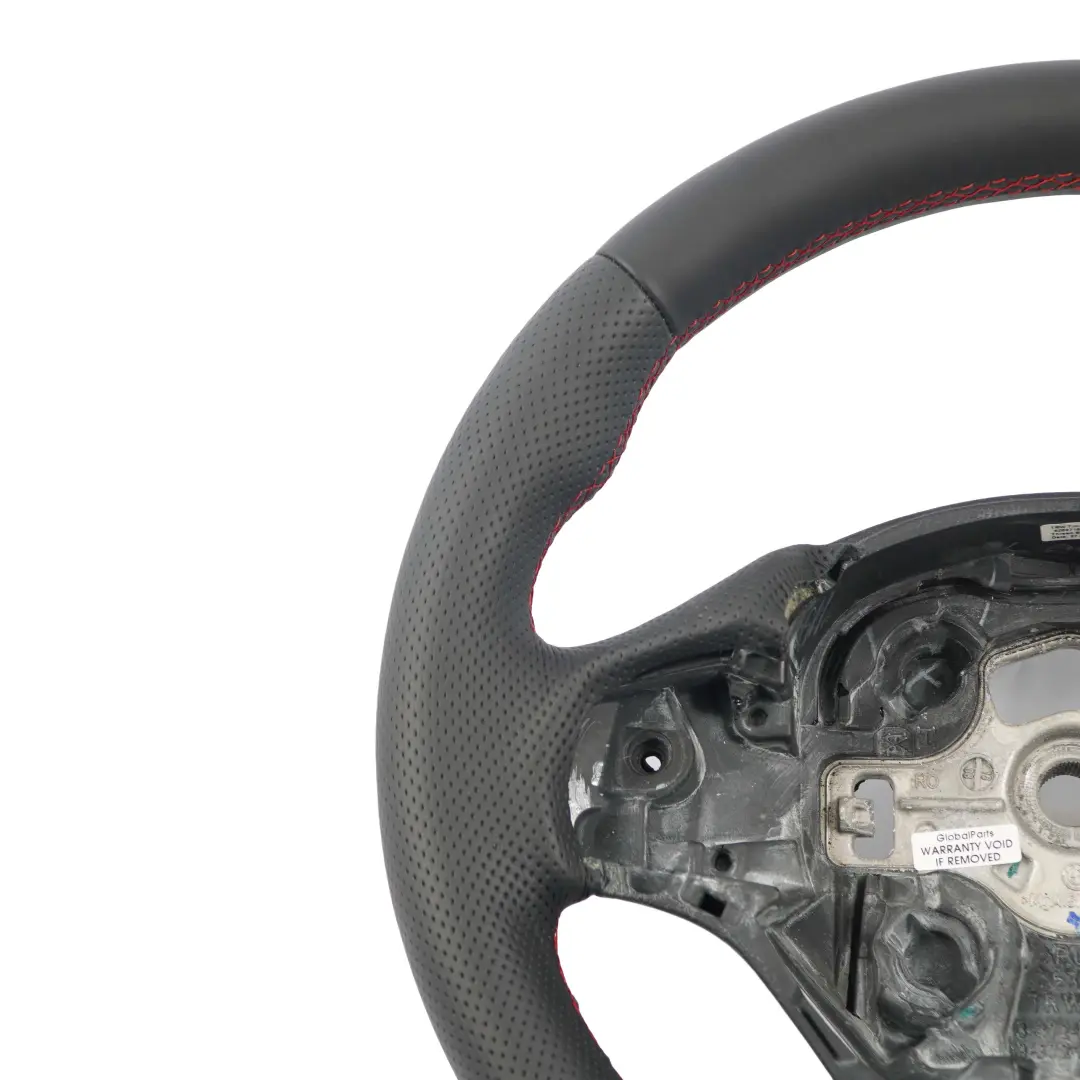 Nuova Pelle Nera M-SPORT Volante Sportivo Fili Rossi per BMW F20 F21 F30 F31 F32 con numero di parte 7845877 BMW F20 F21 F30 F31 F32 Nuova Pelle Nera M-SPORT Volante Sportivo Fili Rossi - SKU 7845877-3 - Numero di parte 7845877