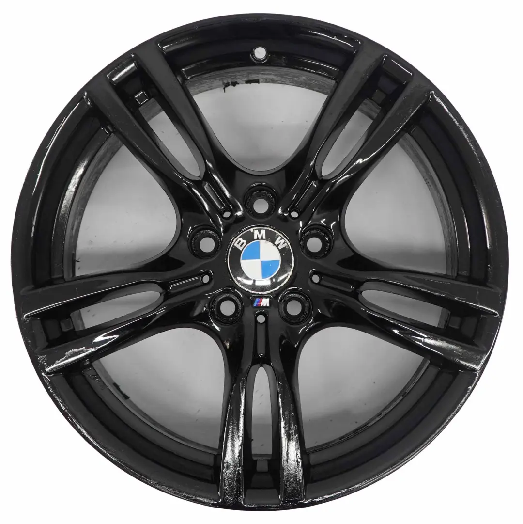 BMW F30 F31 F32 F33 Black Wheel Alloy Rim 18" M Star Spoke 400 8J ET:34 - SKU 7845880-4 - Part number 7845880