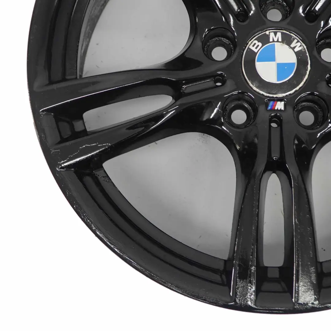 BMW F30 F31 F32 F33 Jante Alliage Noire 18" M Star Spoke 400 8J ET:34 - SKU 7845880-4 - Numéro de pièce 7845880