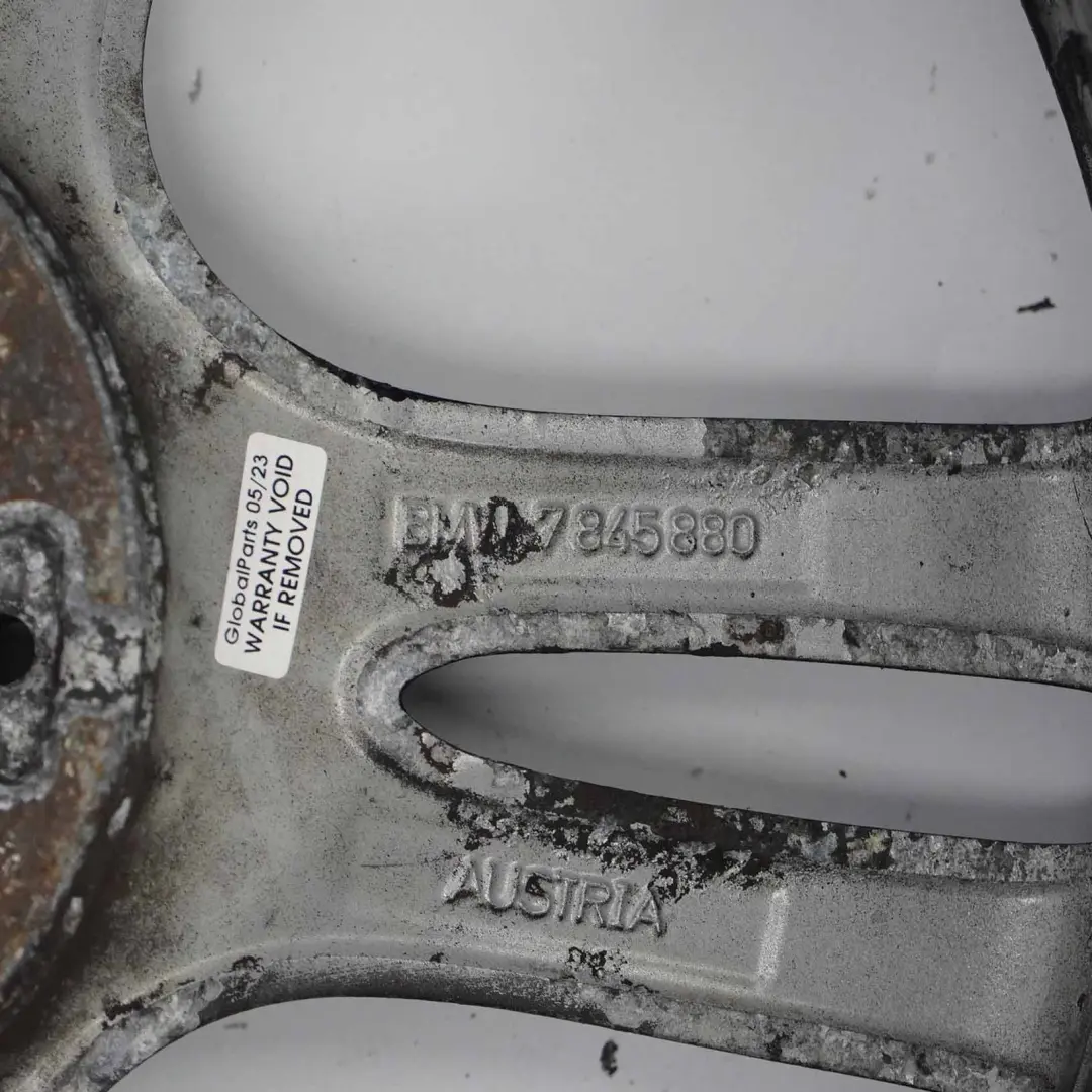 BMW F30 F31 F32 F33 llanta Aleación Negro 18 "M Star Spoke 400 8J ET:34 - SKU 7845880-4 - Número de pieza 7845880