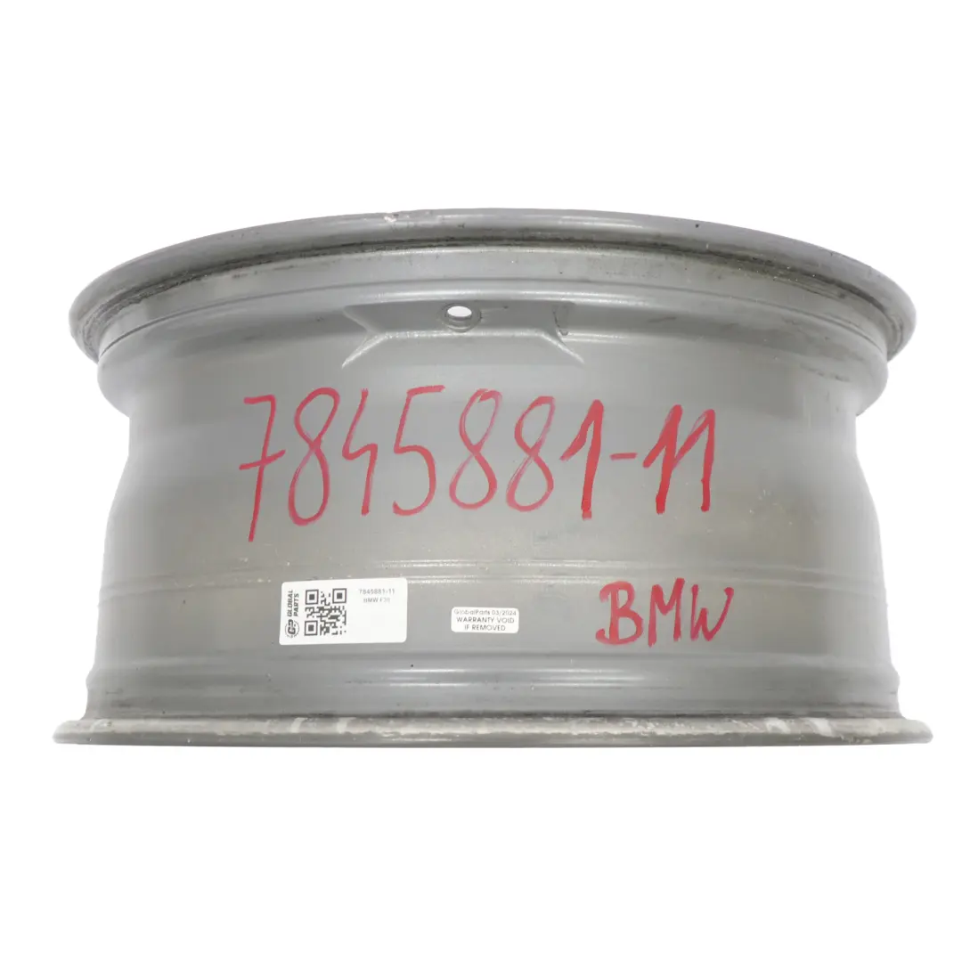 BMW F30 F31 Rueda Gris Trasera Llanta Aleación 18" 8,5J ET:47 - SKU 7845881-11 - Número de pieza 7845881