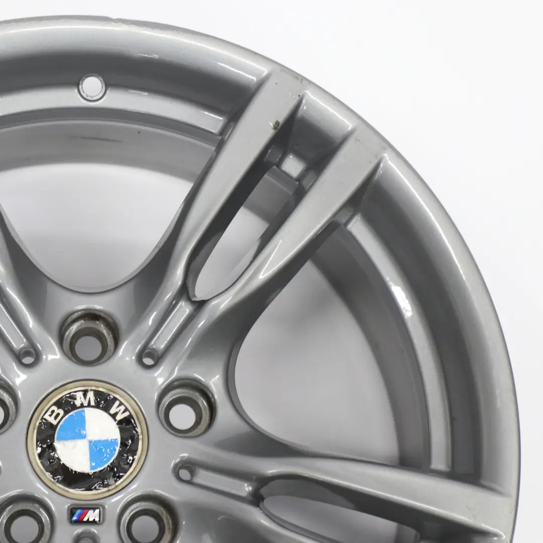 BMW F30 F31 Rear Grey Wheel Alloy Rim 18" 8,5J ET:47 M Star Spoke 400 - SKU 7845881-11 - Part number 7845881