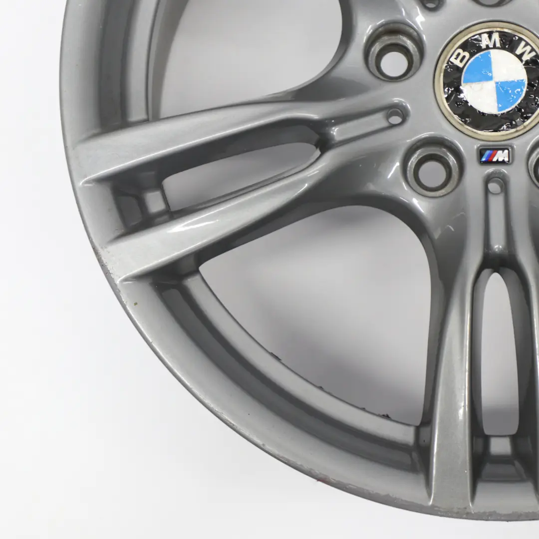 BMW F30 F31 Rear Grey Wheel Alloy Rim 18" 8,5J ET:47 M Star Spoke 400 - SKU 7845881-11 - Part number 7845881