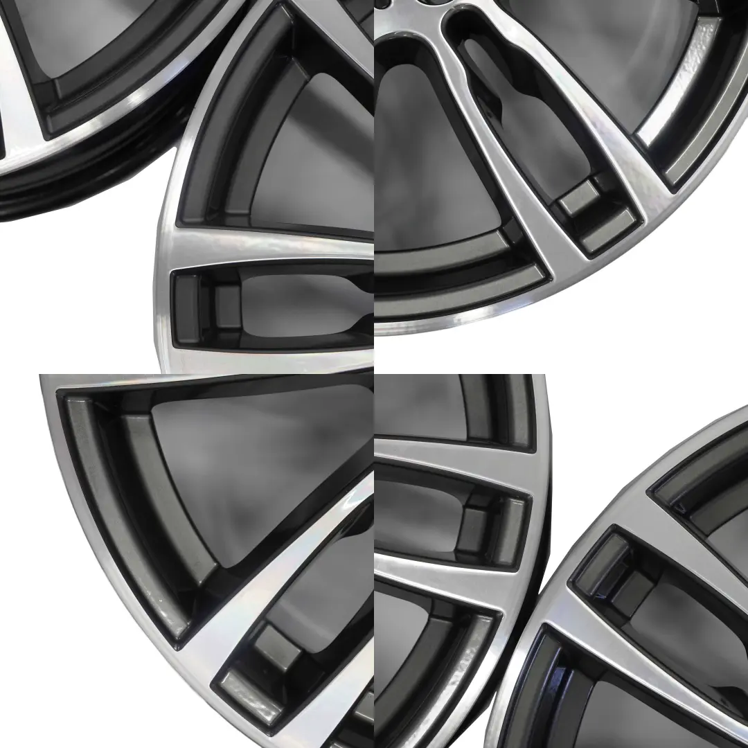 Complete Set 4x Alloy Wheel Rim Ferricgrey 19" M Star Spoke 403 to BMW F30 F31 with Part number 7845882/7845883 BMW F30 F31 Complete Set 4x Alloy Wheel Rim Ferricgrey 19" M Star Spoke 403 - SKU 7845882/7845883 - Part number 7845882/7845883