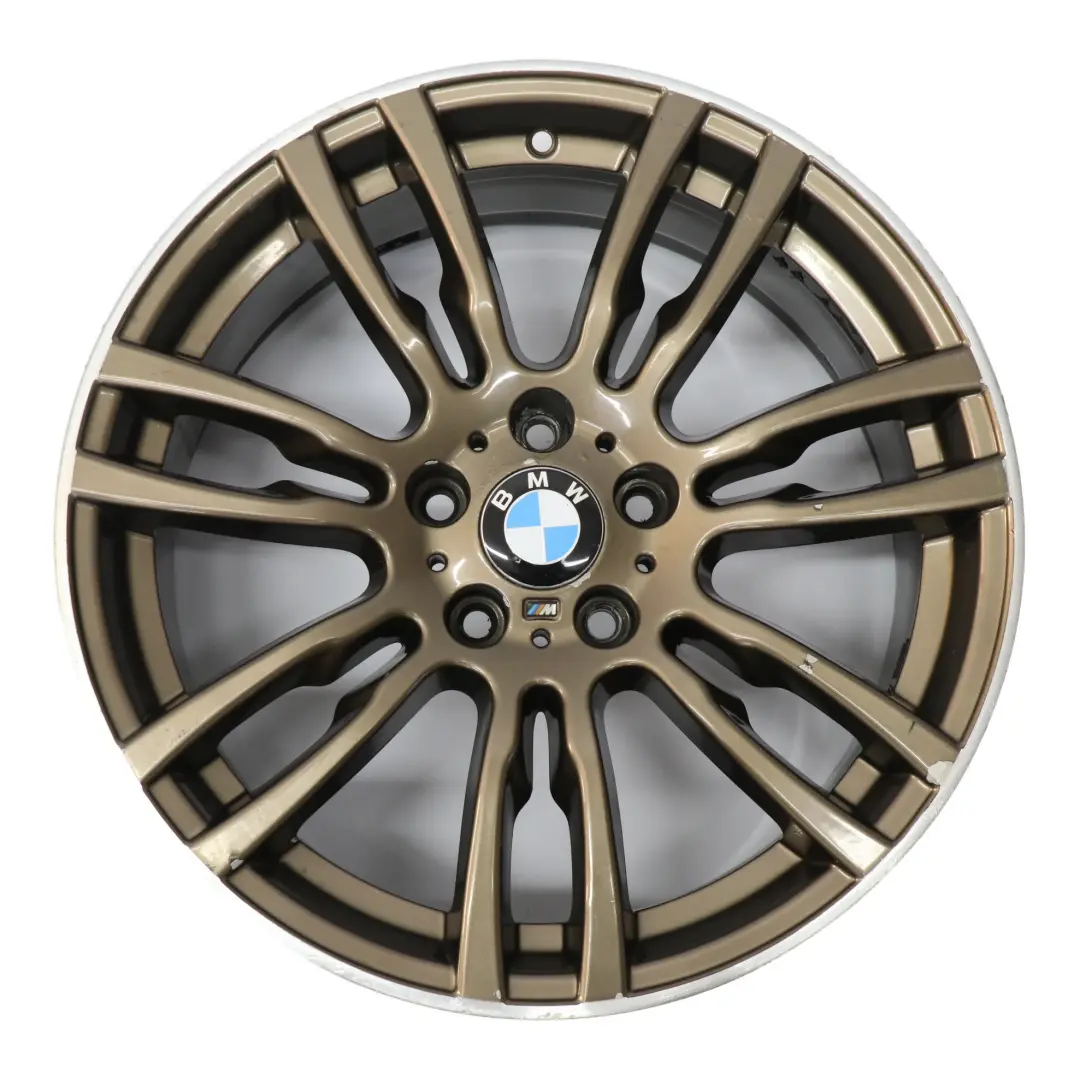 Cerchio anteriore in lega 19" 8J ET:36 M Star Spoke 403 per BMW F30 F31 F32 con numero di parte 7845882 BMW F30 F31 F32 Cerchio anteriore in lega 19" 8J ET:36 M Star Spoke 403 - SKU 7845882-7 - Numero di parte 7845882