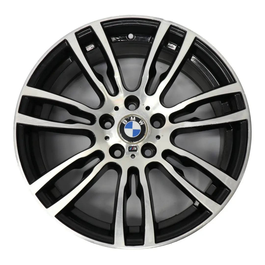 Llanta aleación delantera 19" 8J ET:36 M Star Spoke 403 para BMW F30 F31 F32 con número de pieza 7845882 BMW F30 F31 F32 Llanta aleación delantera 19" 8J ET:36 M Star Spoke 403 - SKU 7845882-8 - Número de pieza 7845882
