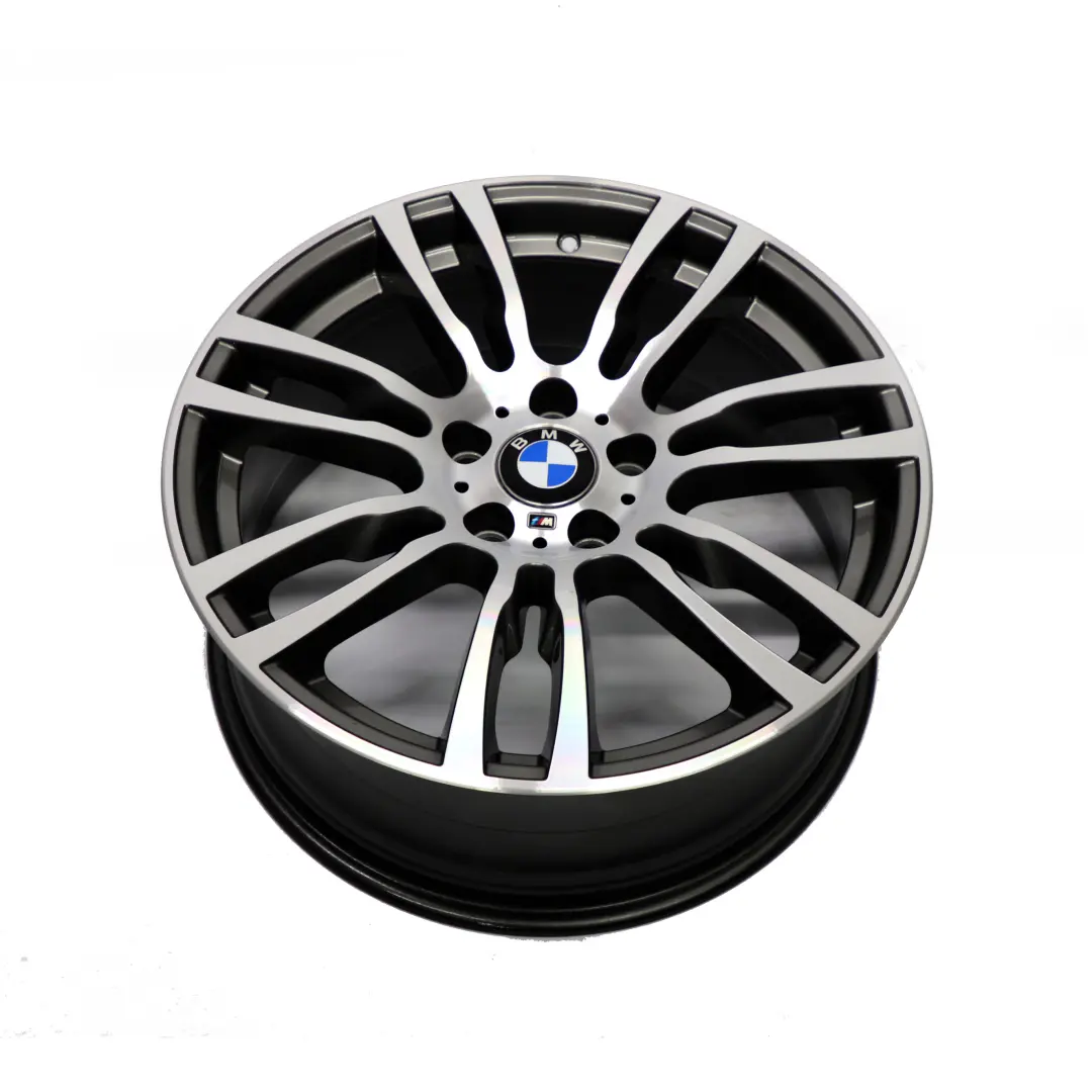 Grey Alloy Wheel Rim 19" 8J ET:36 M Star Spoke 403 to BMW F30 F31 F32 F33 with Part number 7845882 BMW F30 F31 F32 F33 Grey Alloy Wheel Rim 19" 8J ET:36 M Star Spoke 403 - SKU 7845882 - Part number 7845882