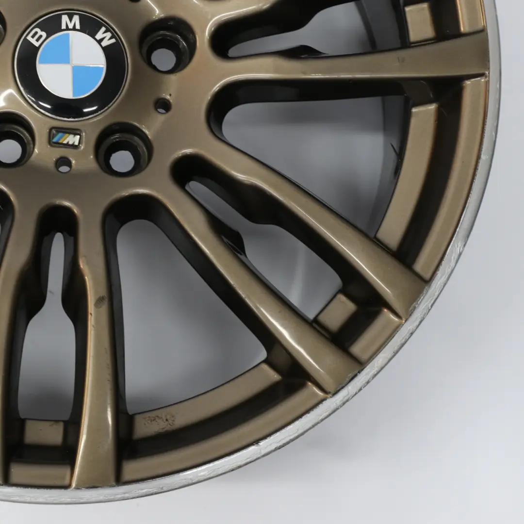 Hinten Alu Felge Alufelge 19" 8,5J ET:47 M Sternspeiche 403 für BMW F30 F31 F32 mit Teilenummer 7845883 BMW F30 F31 F32 Hinten Alu Felge Alufelge 19" 8,5J ET:47 M Sternspeiche 403 - SKU 7845883-11 - Teilenummer 7845883