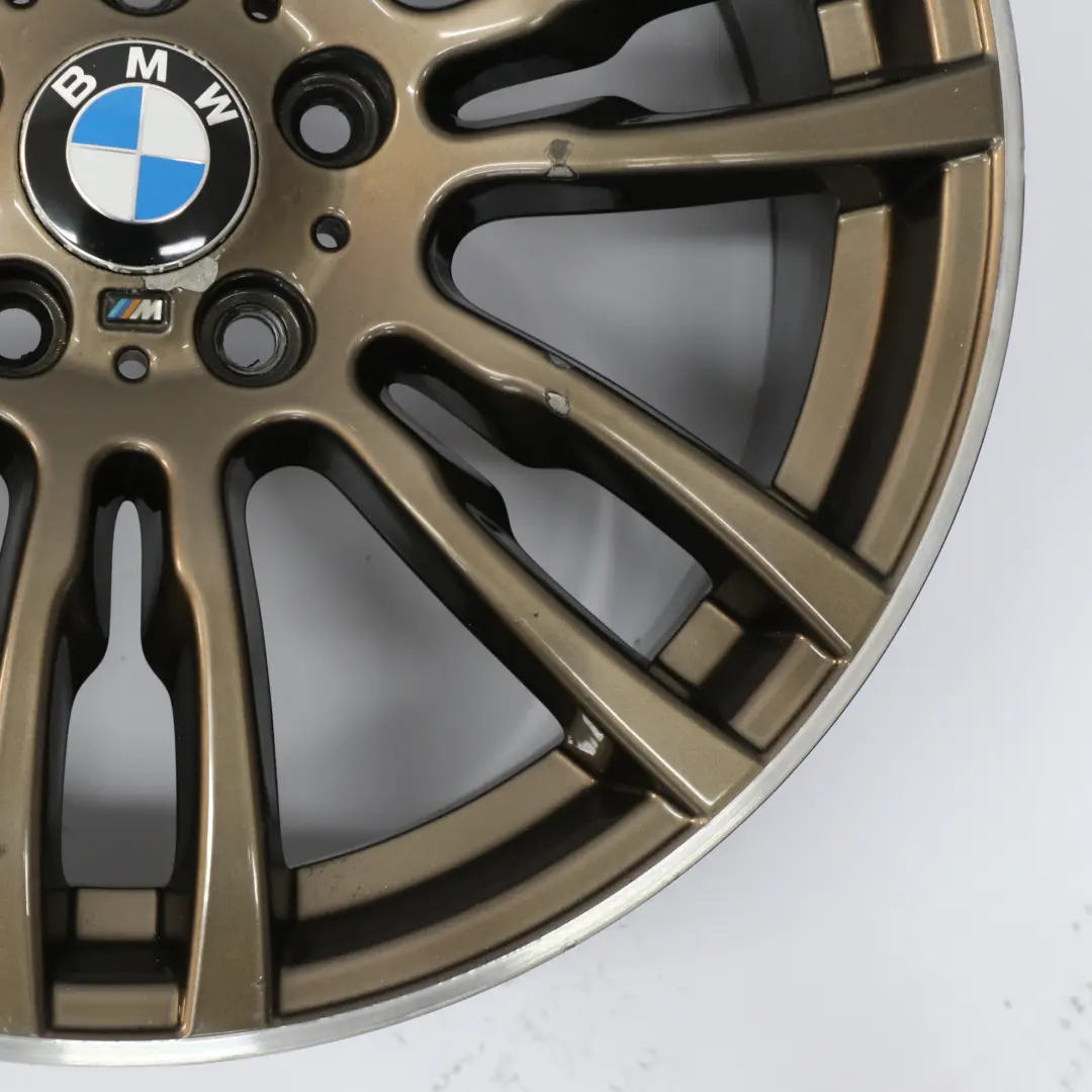 Hinten Alu Felge Alufelge 19" 8,5J ET:47 M Sternspeiche 403 für BMW F30 F31 F32 mit Teilenummer 7845883 BMW F30 F31 F32 Hinten Alu Felge Alufelge 19" 8,5J ET:47 M Sternspeiche 403 - SKU 7845883-12 - Teilenummer 7845883