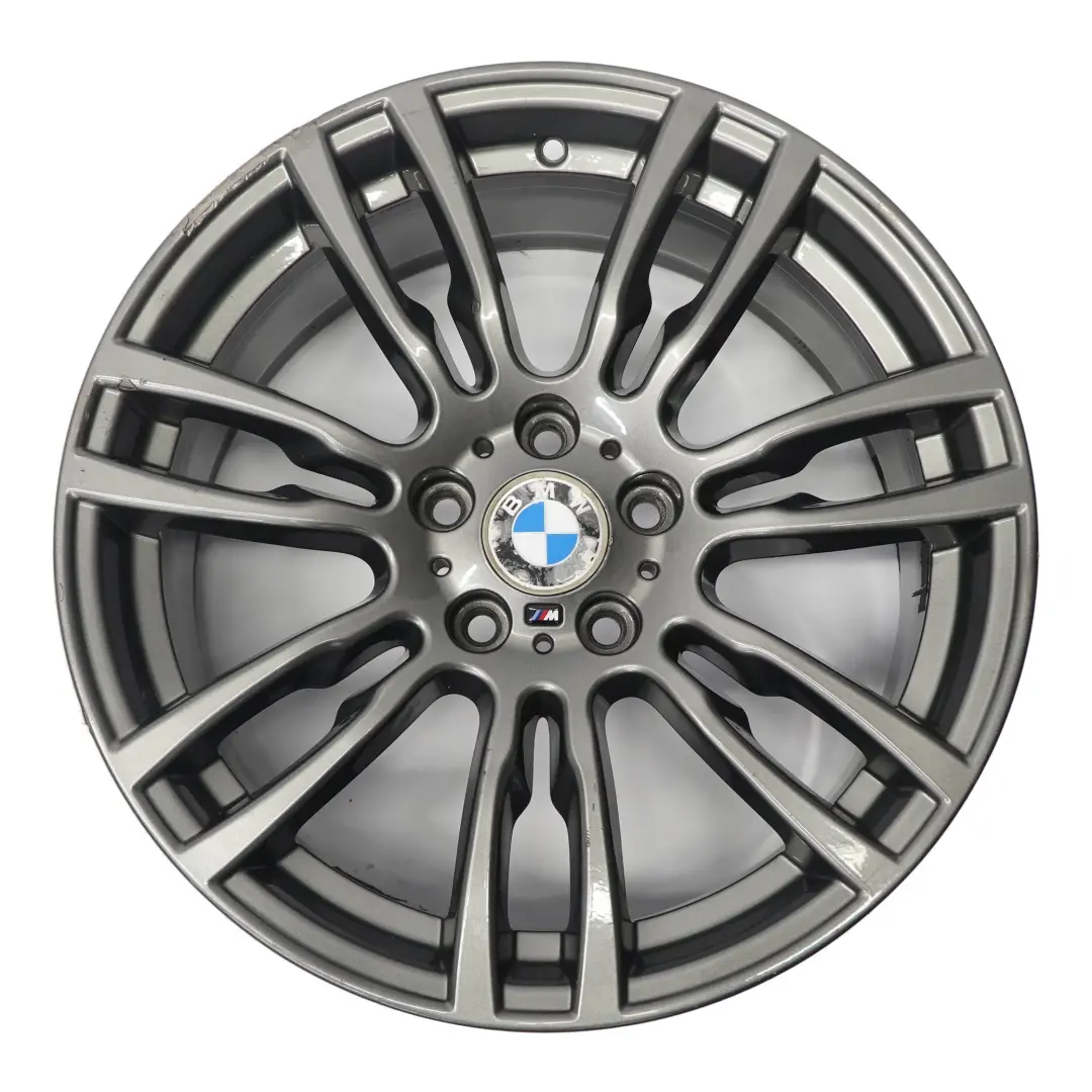  Llanta aleación gris trasera BMW F30 F31 19" ET:47 8,5J M Star Spoke 403 - SKU 7845883-8 - Número de pieza 7845883
