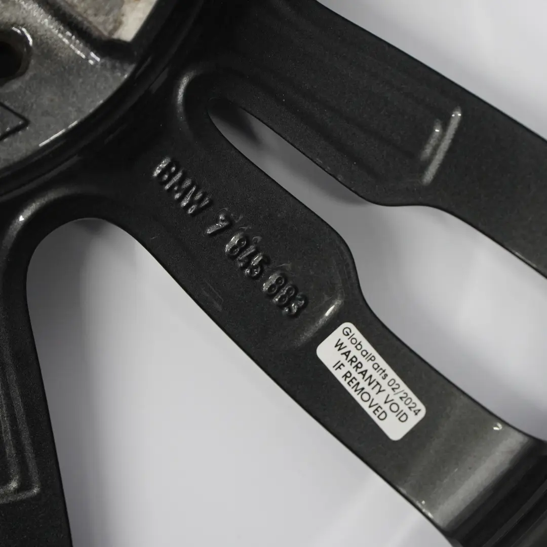 Jante arrière alliage gris 19" ET:47 8,5J M flèche l'étoile 403 pour BMW F30 à propos du numéro de pièce 7845883 BMW F30 Jante arrière alliage gris 19" ET:47 8,5J M flèche l'étoile 403 - SKU 7845883-8 - Numéro de pièce 7845883