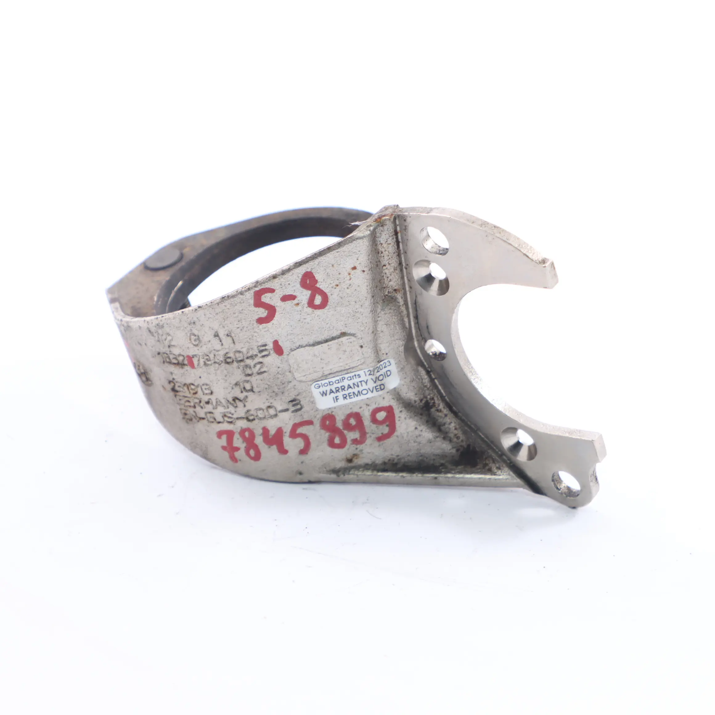 BMW F10 M5 Supporto convertitore catalitico staffa scarico sinistra 1-4 7846045