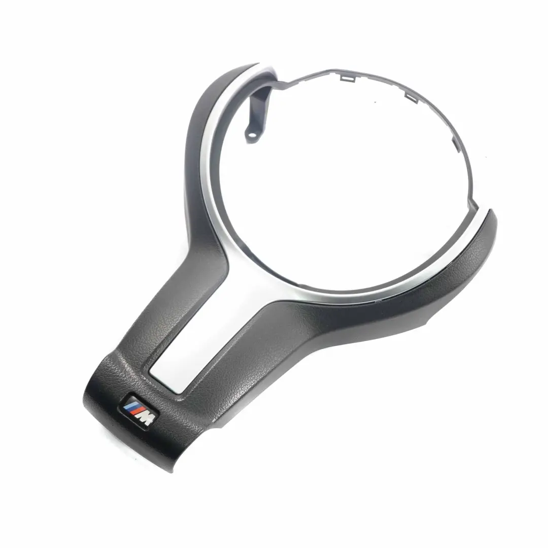  Steering Wheel Trim BMW F20 F30 F32 M Sport Cover Panel Black Silver - SKU 7846032 - Part number 7846032