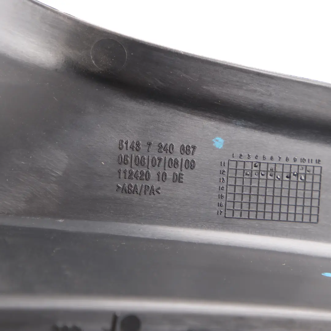 BMW F31 Touring Cover Column D-Pillar Trim Panel Rear Left N/S Black 7240687 - SKU 7846239-1 - Part number 7846239