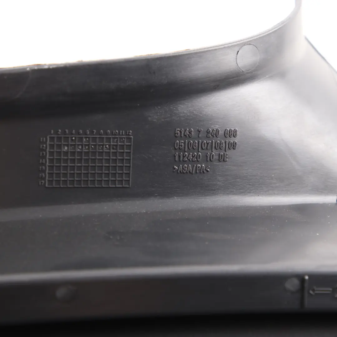 BMW F31 Touring Cover Column D-Pillar Trim Panel Black Rear Right O/S 7240688 - SKU 7846240-1 - Part number 7846240