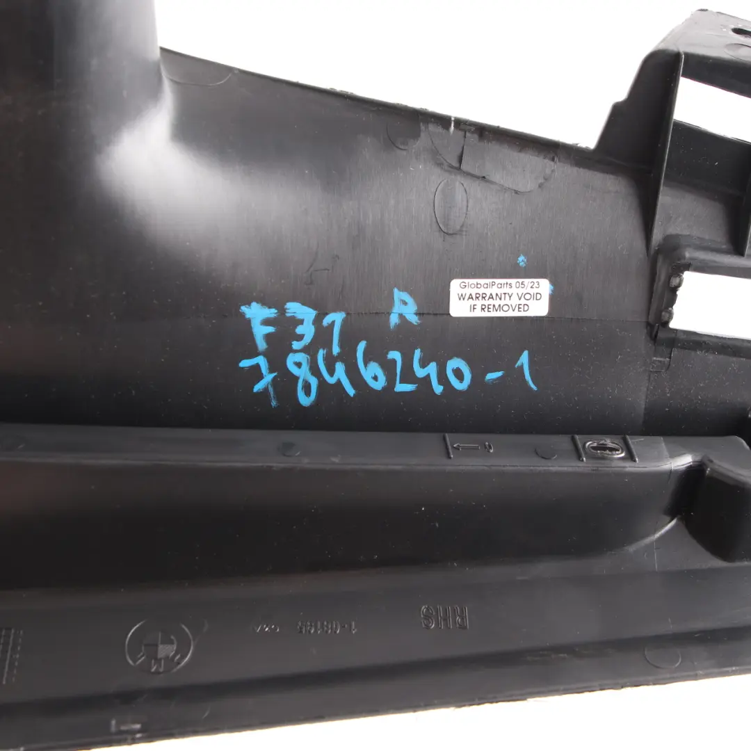 Column D-Pillar Trim Panel Black Rear Right O/S 7240688 to BMW F31 Touring Cover with Part number 7846240 BMW F31 Touring Cover Column D-Pillar Trim Panel Black Rear Right O/S 7240688 - SKU 7846240-1 - Part number 7846240