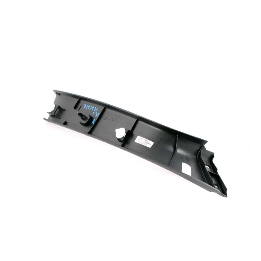 BMW 3 Series F31 Side Inner Right O/S Trunk Panel Trim Cover Black - SKU 7846280 - Part number 7846280