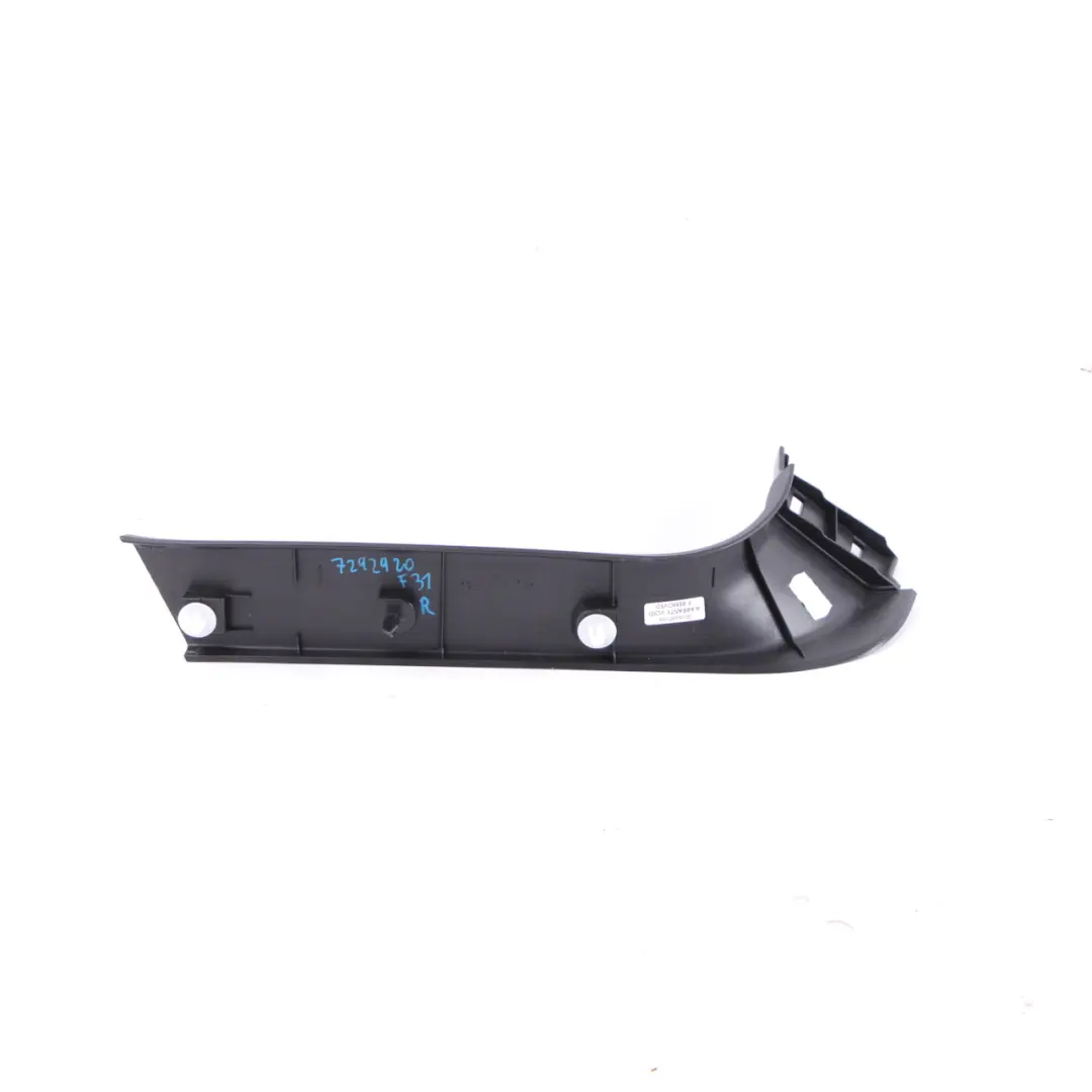 BMW 3er F31 Seite Innen Rechts Trunk Panel Trim Cover Schwarz - SKU 7846280 - Teilenummer 7846280