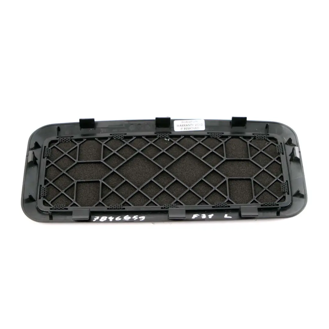 BMW F31 LCI Left N/S Cover Loudspeaker Speaker Rear Trim Roofliner 7264709 - SKU 7846659 - Part number 7846659
