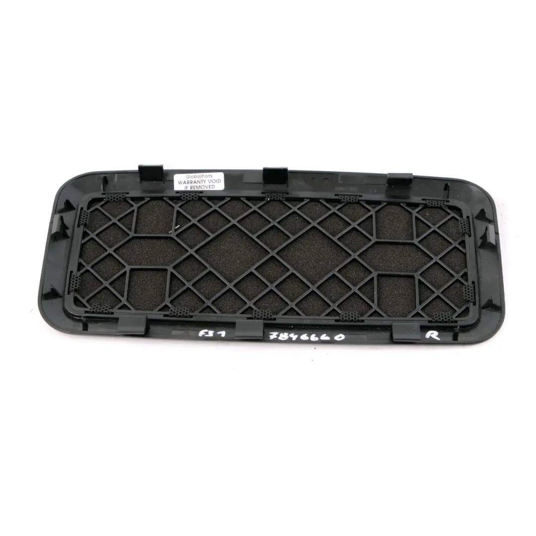 Right O/S Cover Loudspeaker Speaker Rear Trim Roofliner 7264710 to BMW F31 LCI with Part number 7846660 BMW F31 LCI Right O/S Cover Loudspeaker Speaker Rear Trim Roofliner 7264710 - SKU 7846660 - Part number 7846660