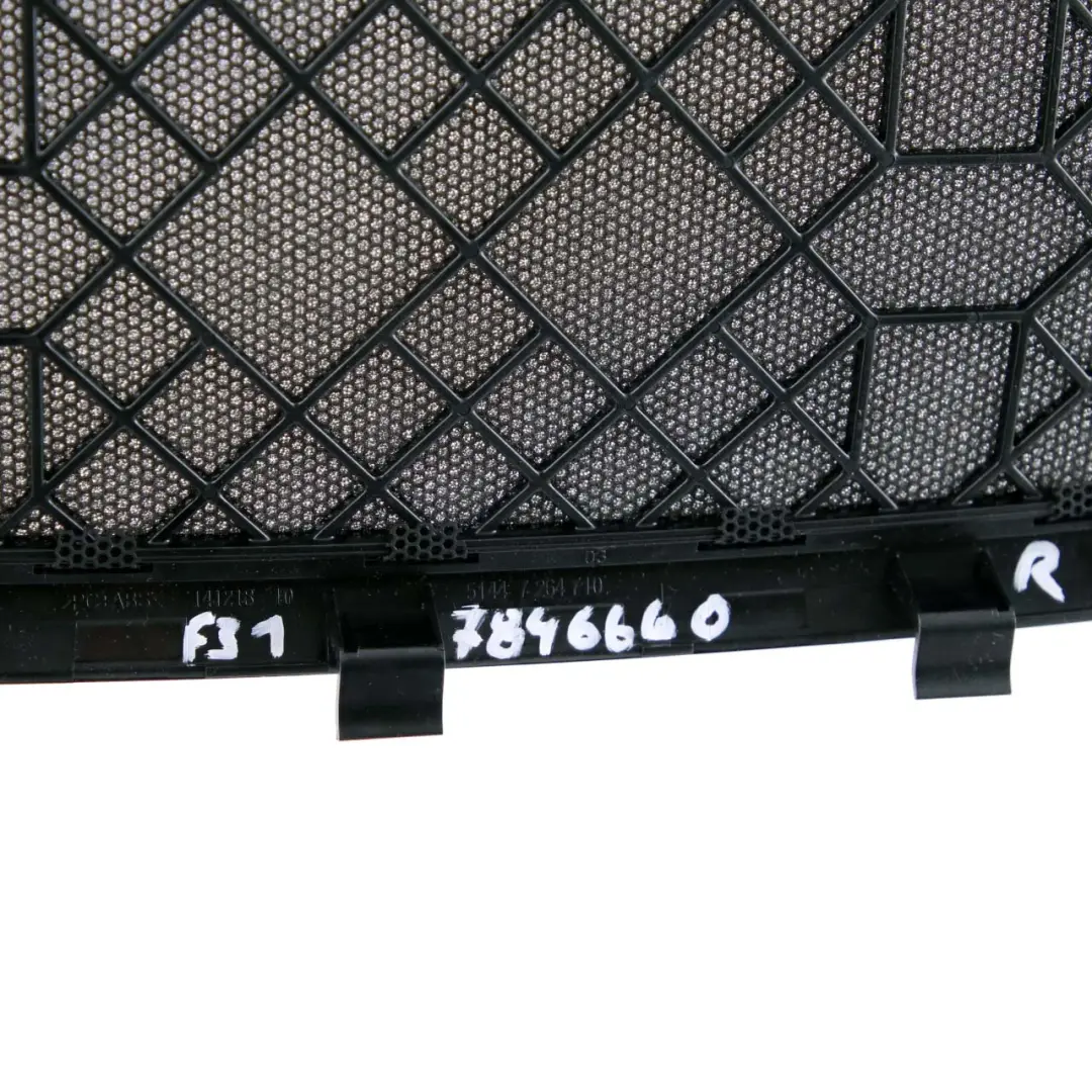 Right O/S Cover Loudspeaker Speaker Rear Trim Roofliner 7264710 to BMW F31 LCI with Part number 7846660 BMW F31 LCI Right O/S Cover Loudspeaker Speaker Rear Trim Roofliner 7264710 - SKU 7846660 - Part number 7846660