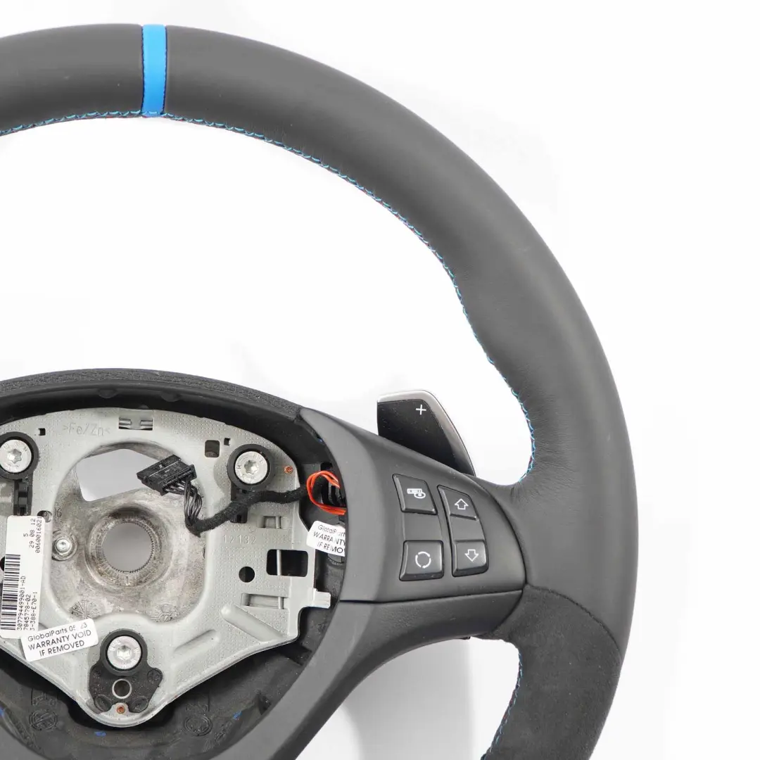 BMW X5 E70 LCI NEUF Noir Cuir / Alcantara M Sport Volant Sport M-tricolore Fils - SKU 7846670-1 - Numéro de pièce 7846670