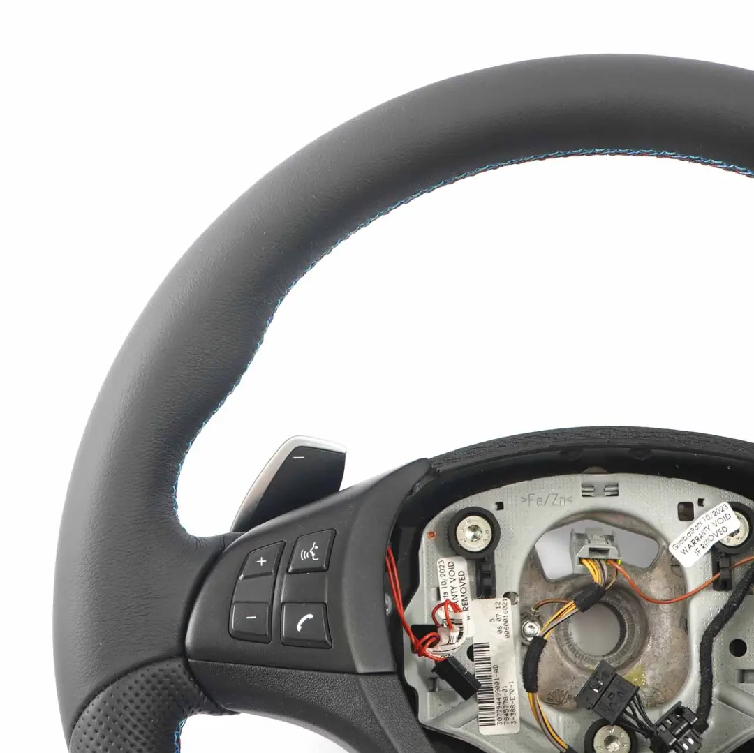 BMW X5 E70 LCI X6 E71 NEW Black Leather M Sport Steering Wheel M-tricolored - SKU 7846670-2 - Part number 7846670