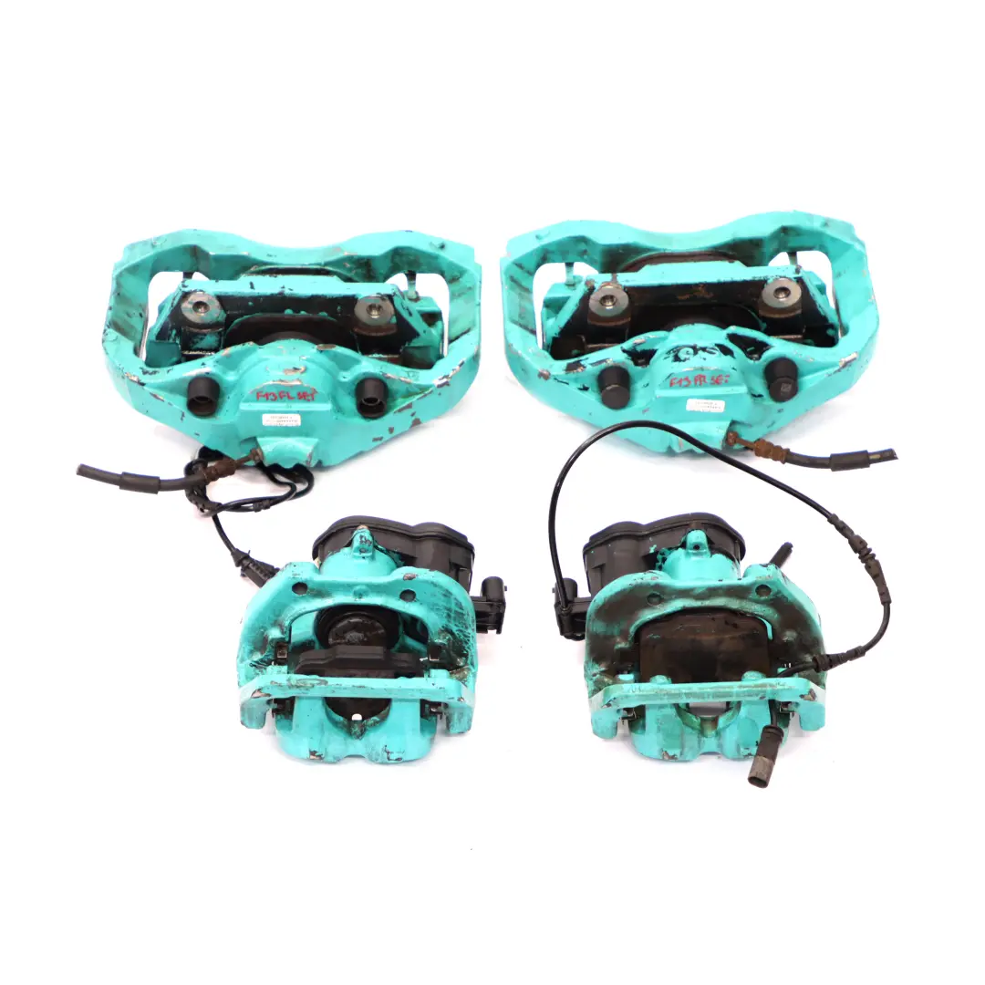 Brake Caliper Set BMW F06 F12 F13 Front Rear Left Right N/O/S M Sport to with Part number 7846701 Brake Caliper Set BMW F06 F12 F13 Front Rear Left Right N/O/S M Sport - SKU 7846701 - Part number 7846701