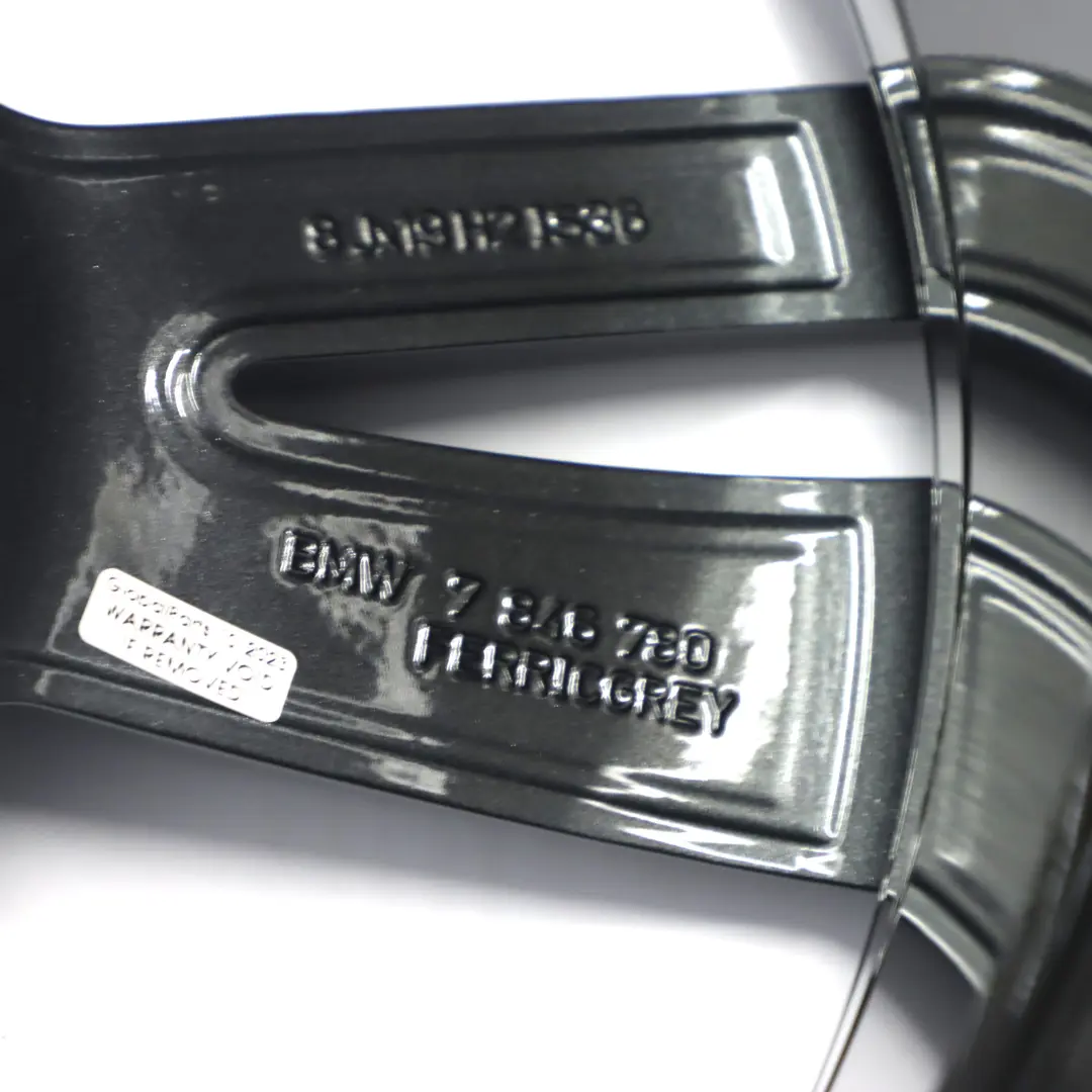 Ferricgrey Llanta de aleación 19" M Doble Radio 442 8J ET:36 para BMW F30 F32 con número de pieza 7846780 BMW F30 F32 Ferricgrey Llanta de aleación 19" M Doble Radio 442 8J ET:36 - SKU 7846780 - Número de pieza 7846780