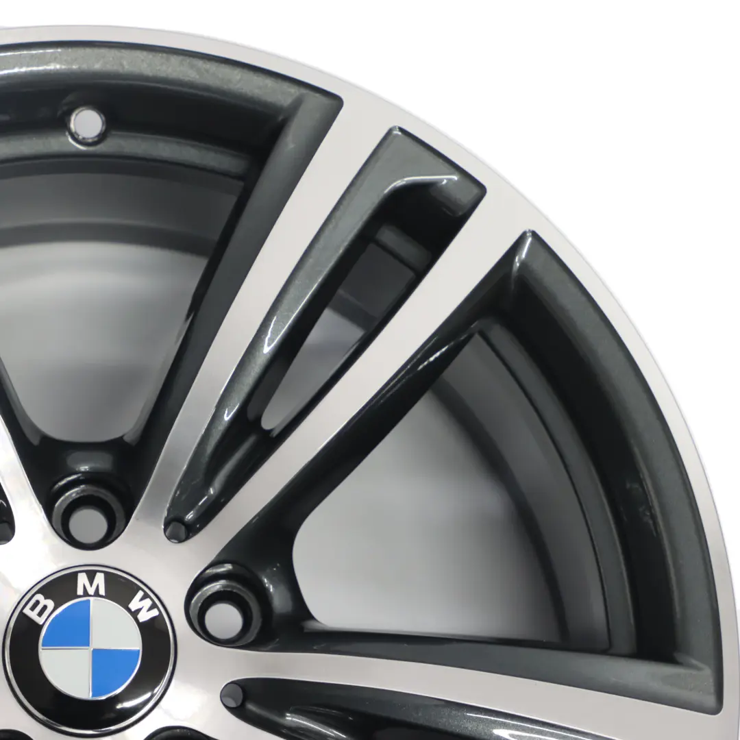 Ferricgrey Leichtmetallfelge 19" M Doppelspeiche 442 8J ET:36 für BMW F30 mit Teilenummer 7846780 BMW F30 Ferricgrey Leichtmetallfelge 19" M Doppelspeiche 442 8J ET:36 - SKU 7846780 - Teilenummer 7846780