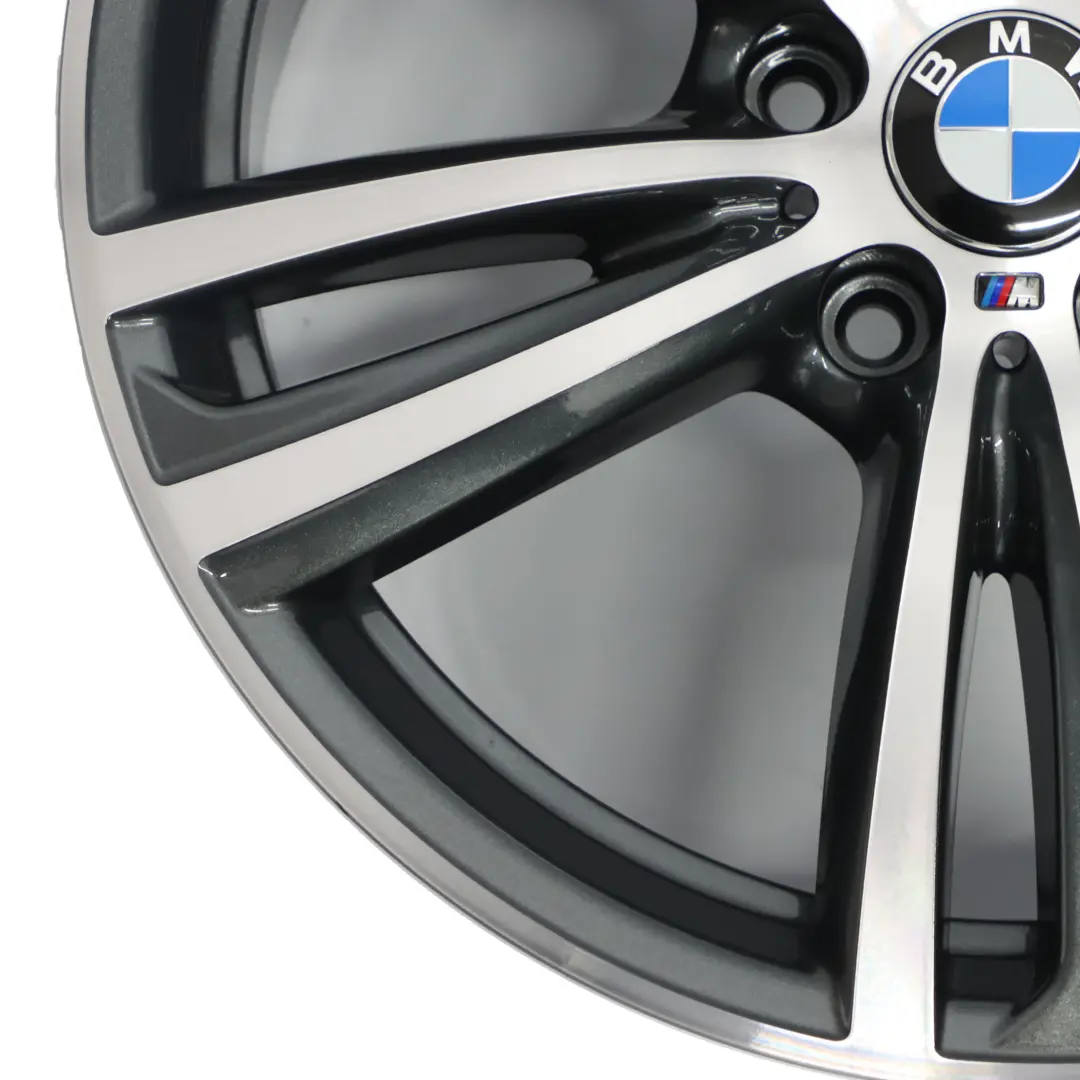 BMW F30 Felga Aluminiowa Ferricgrey 19" M Double Spoke 442 8J ET:36 - SKU 7846780 - Numer Części 7846780