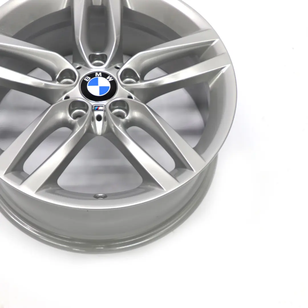 BMW F20 F21 Argent Jante Alufelge 18" 7,5J ET:45 M Rayons Doubles 461 - SKU 7846784 - Numéro de pièce 7846784
