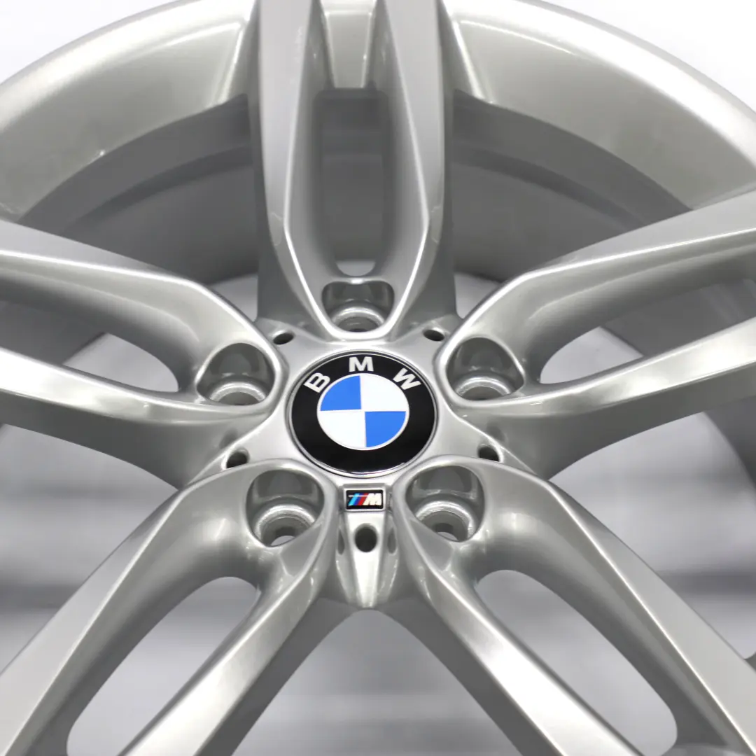 BMW F20 F21 Argent Jante Alufelge 18" 7,5J ET:45 M Rayons Doubles 461 - SKU 7846784 - Numéro de pièce 7846784
