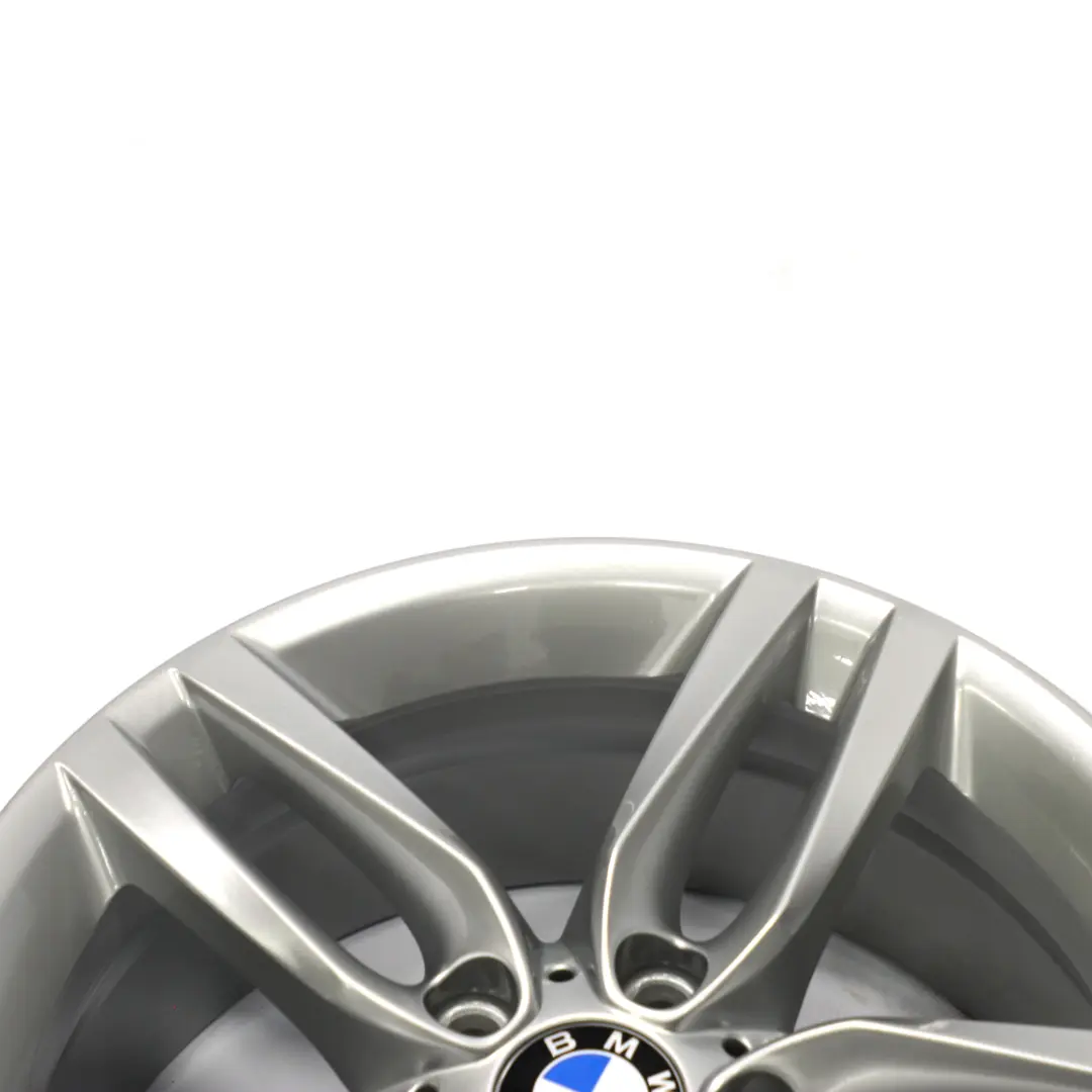 BMW F20 F21 Silver Alloy Wheel Rim 18" 7,5J ET:45 M Double Spoke 461 - SKU 7846784 - Part number 7846784