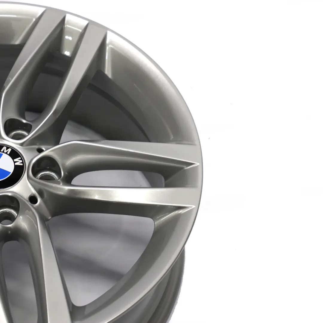 Alloy Wheel Rim 18" 7,5J ET:45 M Double Spoke 461 to BMW F20 F21 Silver with Part number 7846784 BMW F20 F21 Silver Alloy Wheel Rim 18" 7,5J ET:45 M Double Spoke 461 - SKU 7846784 - Part number 7846784