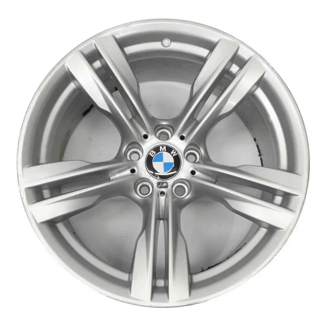  Cerchio ruota BMW X5 F15 Argento Lega 19" M Doppie razze 467 10J ET:21 - SKU 7846787-1 - Numero di parte 7846787
