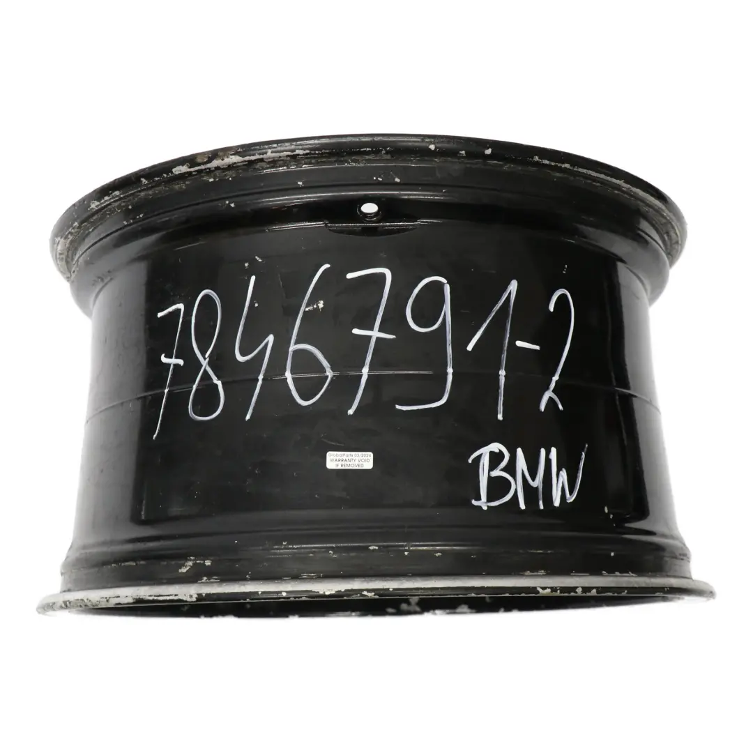  Cerchio ruota BMW F15 F16 lega nera 20" M a doppie razze 469 11J ET:37 - SKU 7846791-2 - Numero di parte 7846791