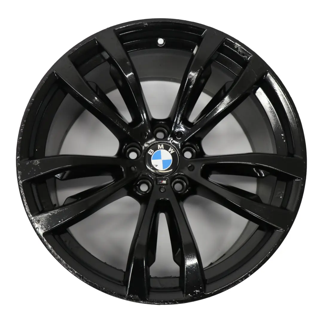  Cerchio ruota BMW F15 F16 lega nera 20" M a doppie razze 469 11J ET:37 - SKU 7846791-2 - Numero di parte 7846791