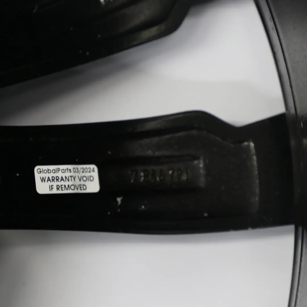  Cerchio ruota BMW F15 F16 lega nera 20" M a doppie razze 469 11J ET:37 - SKU 7846791-2 - Numero di parte 7846791
