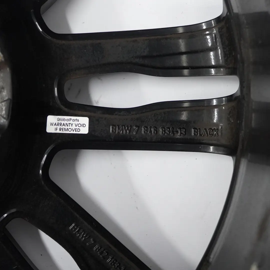 BMW X5 E70 Nero Cerchio in lega 20" M Doppie razze 333 10J ET:40 - SKU 7846834-2 - Numero di parte 7846834