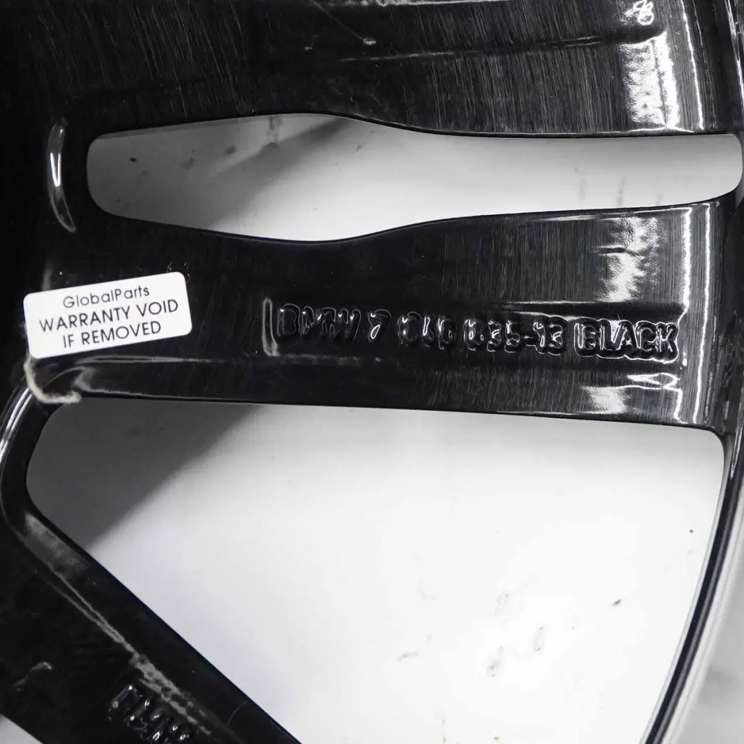 BMW X5 E70 Black Wheel Alloy Rim 20" M Double Spoke 333 11J ET:35 - SKU 7846835-2 - Part number 7846835