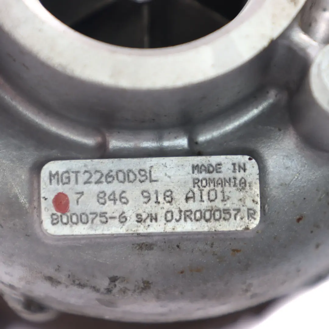 Turbocharger BMW F10 M5 F13 M6 S63N Petrol Engine 1-4 Cyl Bi-Turbo  - SKU 7846918 - Part number 7846918