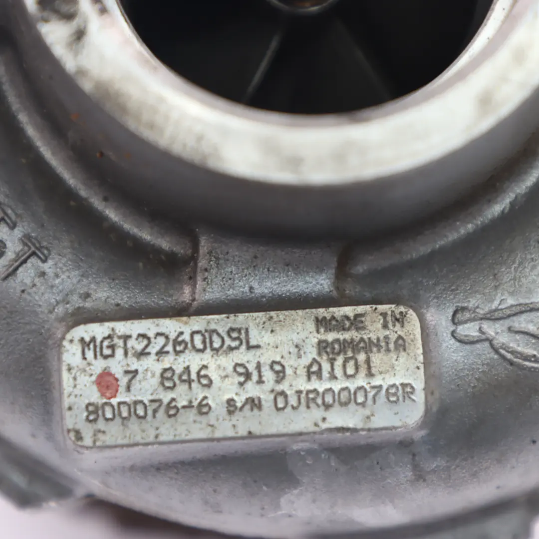 Turbocompresseur BMW F10 M5 F13 M6 S63N Moteur essence 5-8 Cyl Bi-Turbo pour à propos du numéro de pièce 7846919 Turbocompresseur BMW F10 M5 F13 M6 S63N Moteur essence 5-8 Cyl Bi-Turbo - SKU 7846919 - Numéro de pièce 7846919