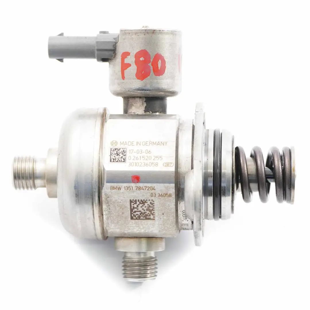 Pompa carburante BMW F80 M3 F82 M4 S55 benzina iniezione alta pressione per con numero di parte 7847204 Pompa carburante BMW F80 M3 F82 M4 S55 benzina iniezione alta pressione - SKU 7847204 - Numero di parte 7847204