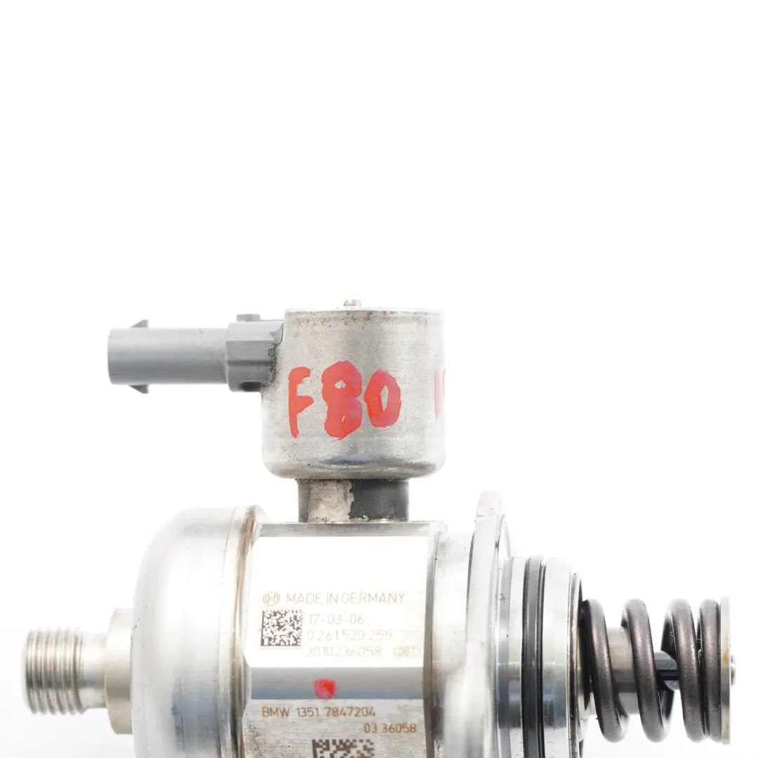 Pompa carburante BMW F80 M3 F82 M4 S55 benzina iniezione alta pressione per con numero di parte 7847204 Pompa carburante BMW F80 M3 F82 M4 S55 benzina iniezione alta pressione - SKU 7847204 - Numero di parte 7847204