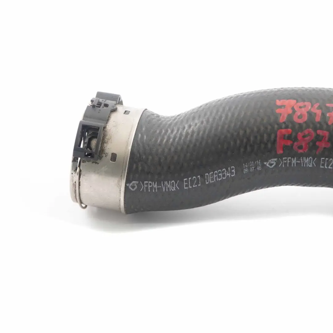 N55 Przewód Wąż Rura Intercooler do BMW F87 M2 o numerze 7847407 BMW F87 M2 N55 Przewód Wąż Rura Intercooler - SKU 7847407 - Numer Części 7847407