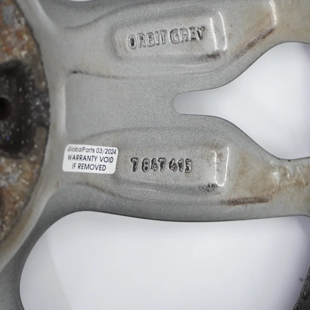 Orbitgrey Cerchio lega M a doppie razze 436 18" 7,5J ET:45 per BMW F20 F21 con numero di parte 7847413 BMW F20 F21 Orbitgrey Cerchio lega M a doppie razze 436 18" 7,5J ET:45 - SKU 7847413-2 - Numero di parte 7847413