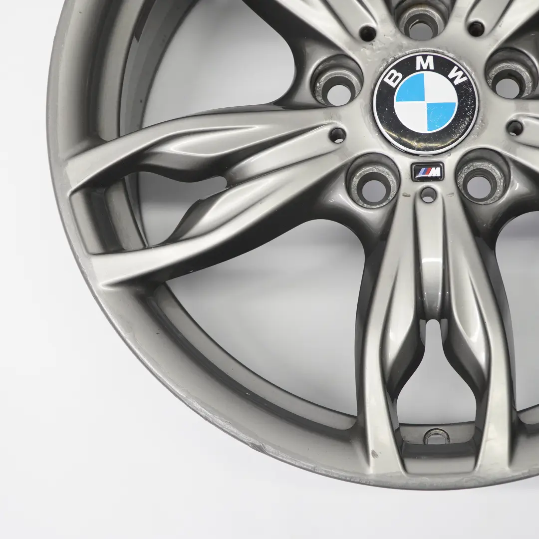 Orbitgrey Wheel Alloy Rim M Double Spoke 436 18" 7,5J ET:45 to BMW F20 F21 with Part number 7847413 BMW F20 F21 Orbitgrey Wheel Alloy Rim M Double Spoke 436 18" 7,5J ET:45 - SKU 7847413-2 - Part number 7847413