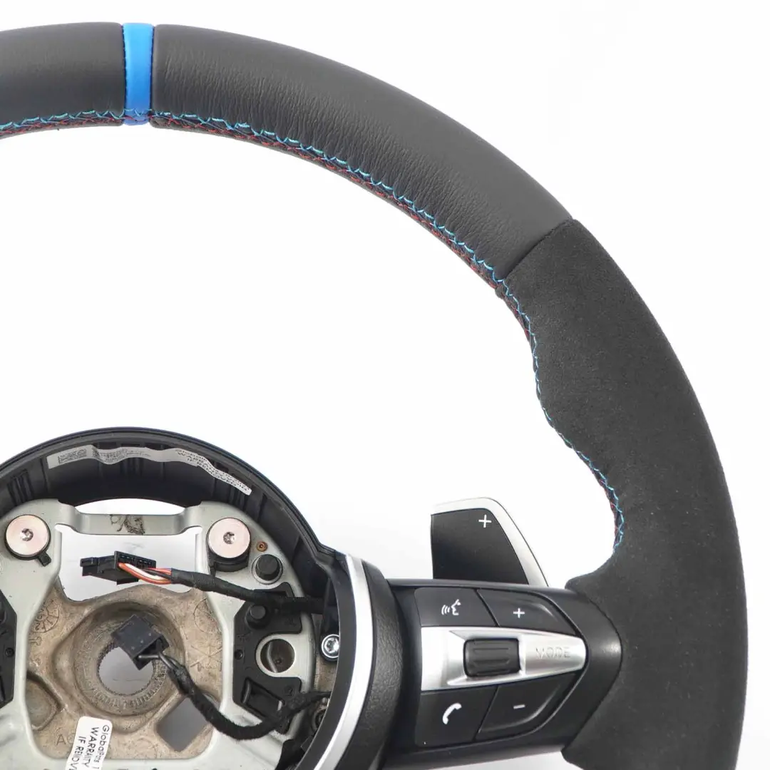 BMW X3 F25 X5 F15 NEU Schwarz Leder / Alcantara M Sport Lenkradpaddles - SKU 7847454-1 - Teilenummer 7847454