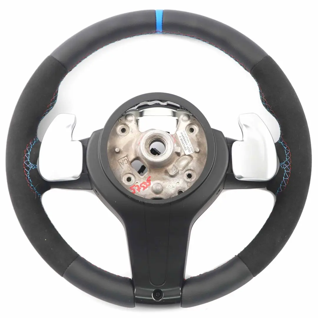 NUEVO Cuero Negro / Alcántara M Sport Paletas del volante para BMW X3 F25 X5 F15 con número de pieza 7847454 BMW X3 F25 X5 F15 NUEVO Cuero Negro / Alcántara M Sport Paletas del volante - SKU 7847454-1 - Número de pieza 7847454